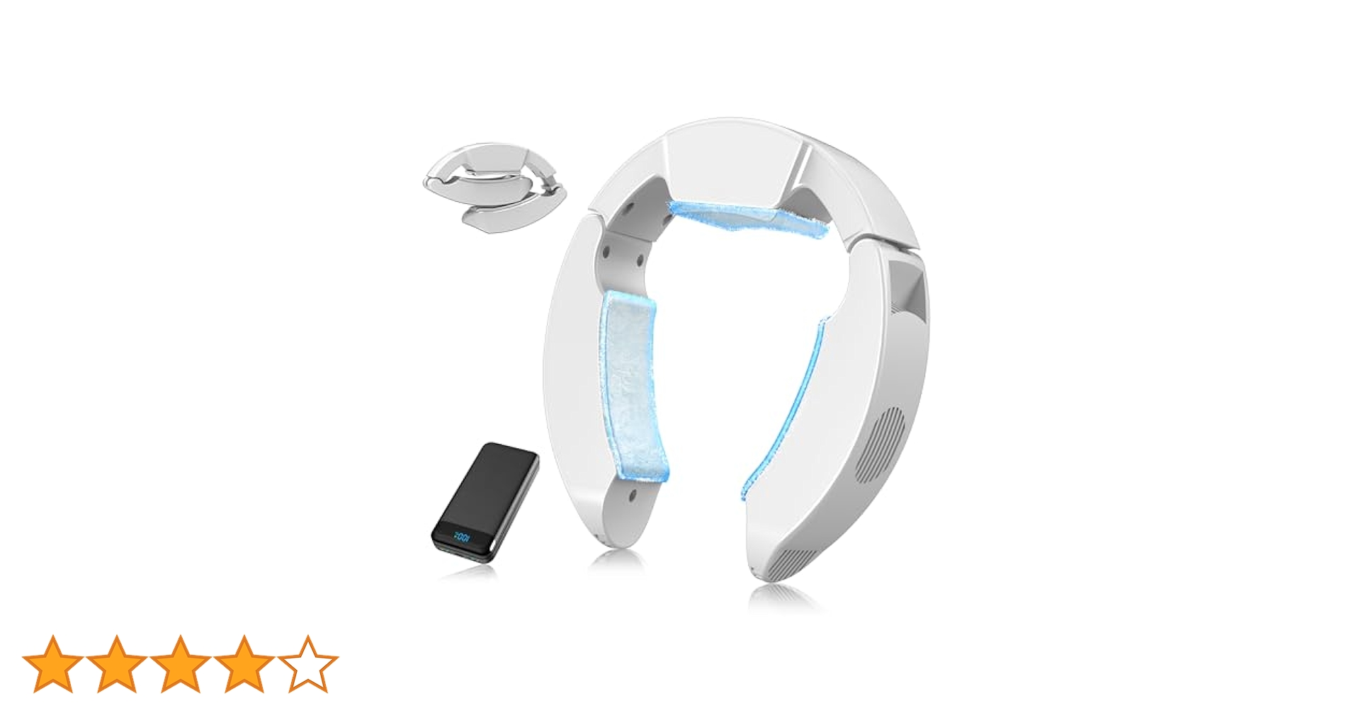 2025ネッククーラー　30000mAhバッテリーセット　ペルチェプレート Amazon | ネッククーラー 冷却プレート【2025最新＆瞬間冷却-17